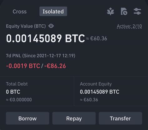 API Trading, Isolated Margin, Token
